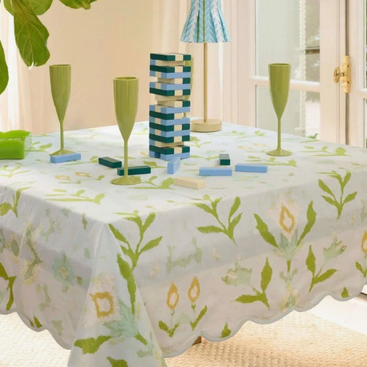 Tablecloth | Petal Garden Aqua
