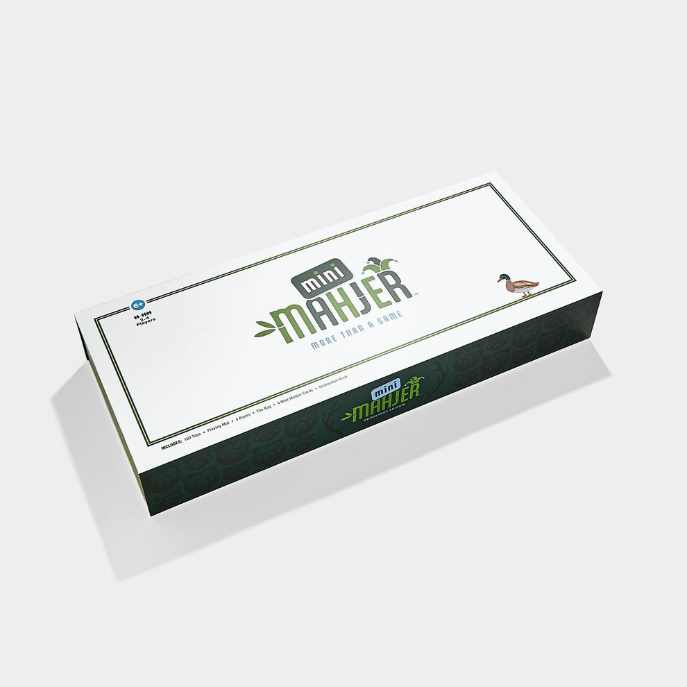 Kids Mahjong Game Set | Mini Mahjer Woodlands Edition