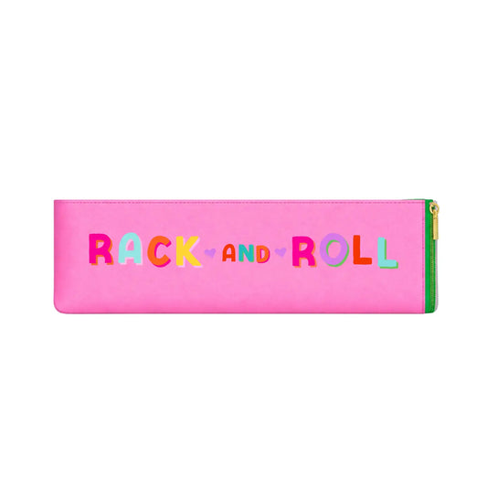 Mahjong Rack Storage Bag | Pink Vegan Leather