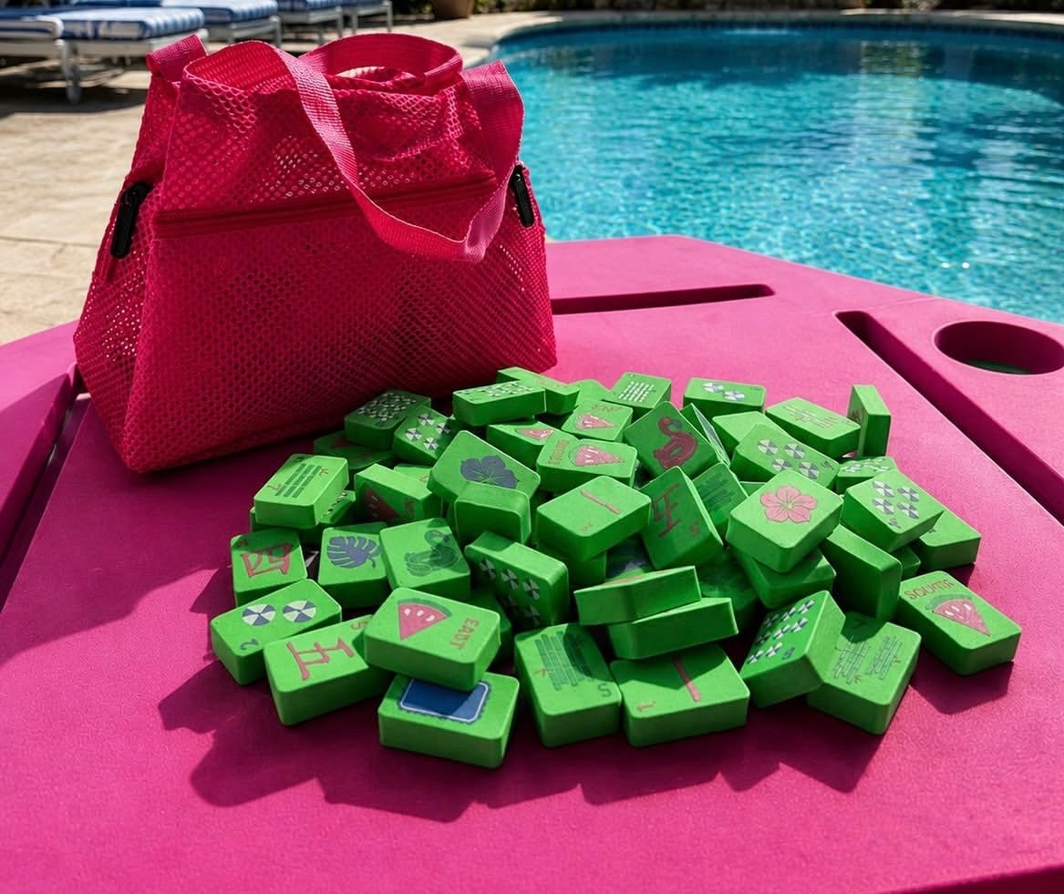 Floating Mahjong Bundle | Pink & Green | Preorder