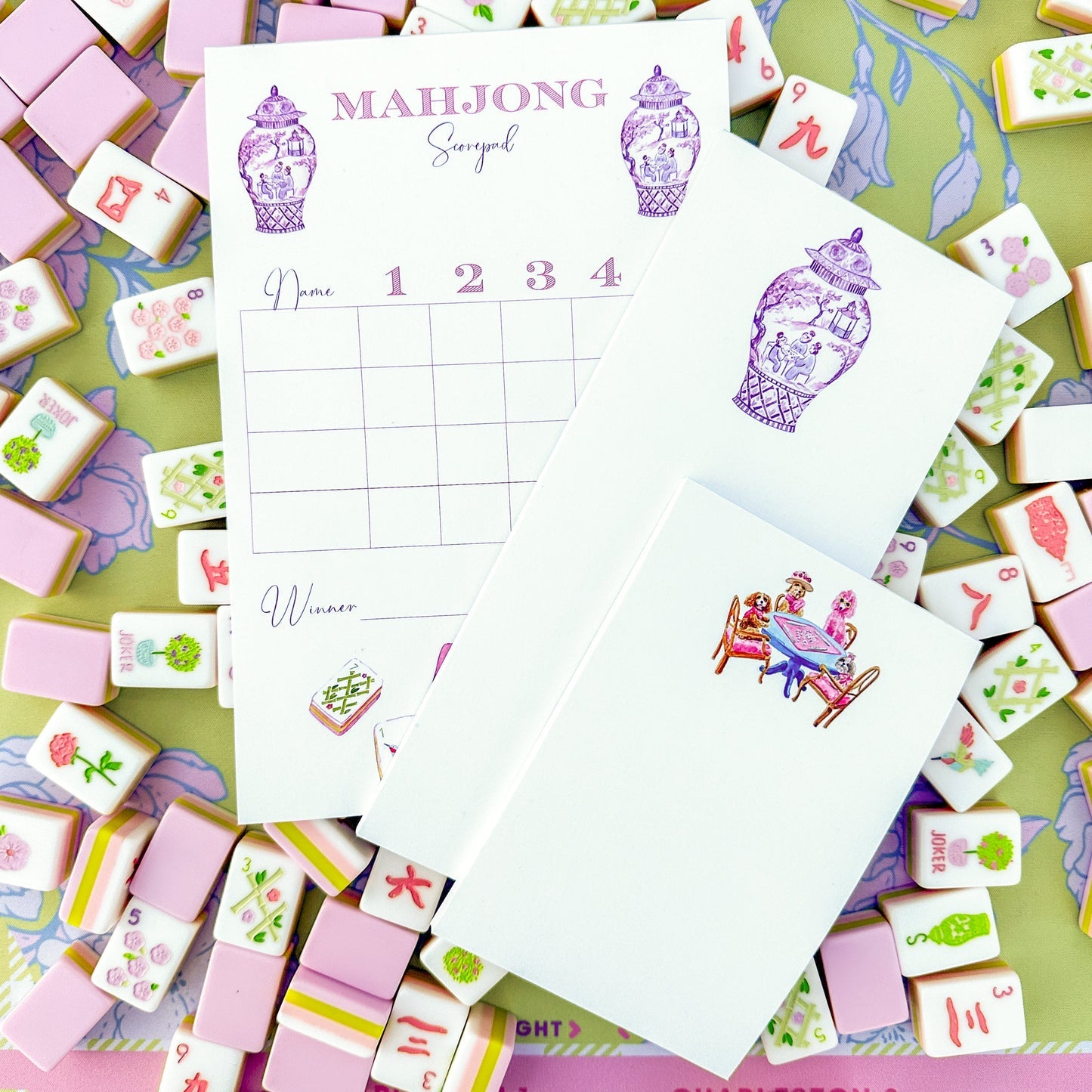 Taylor Tiles Mahjong Scorepad