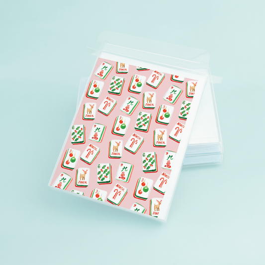 A2 Boxed Cards | Holiday Mahjong