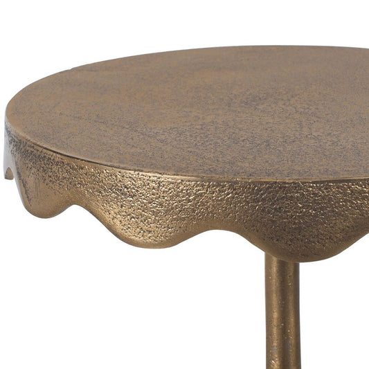 Mahjong drink table | scalloped