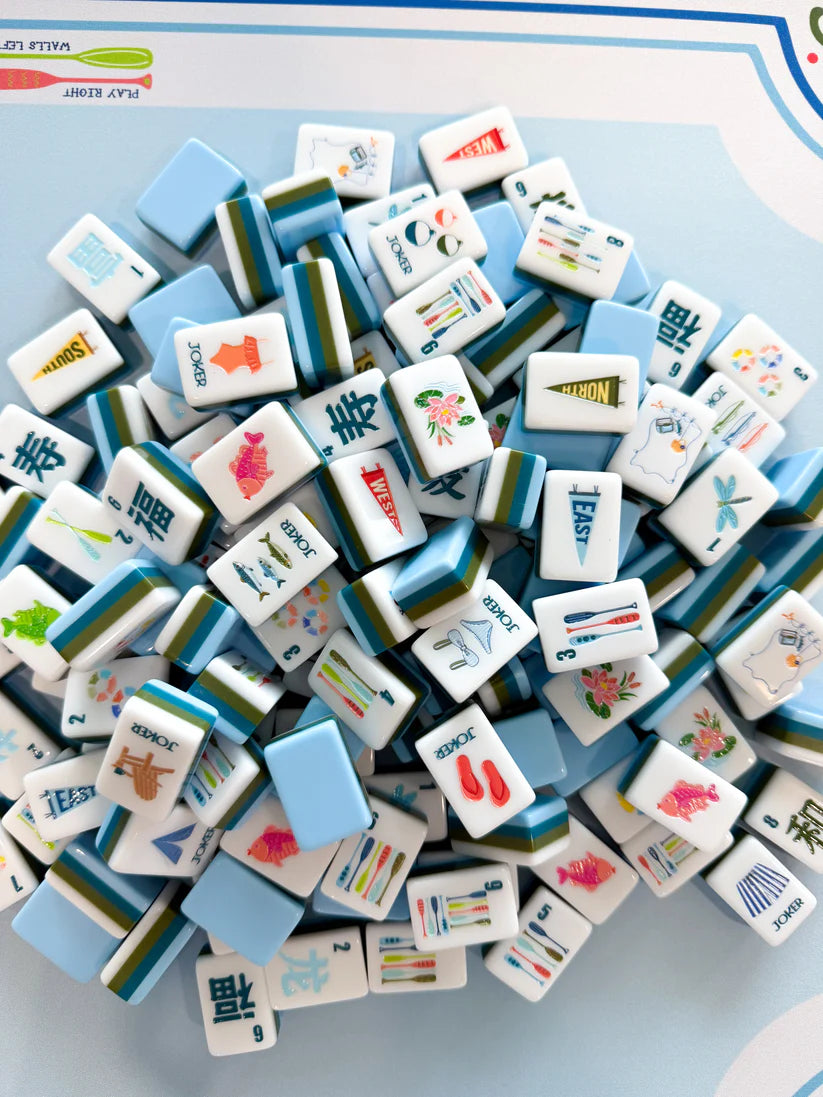 Mahjong Tile Set | Sip, Splash, Cheer