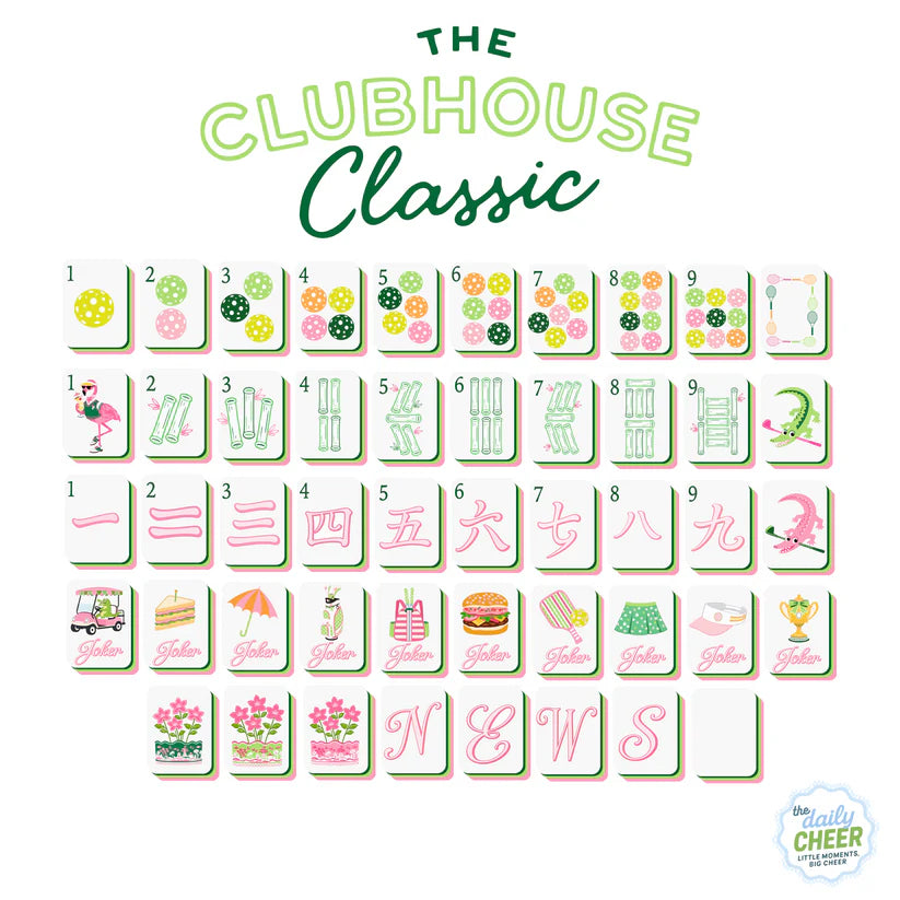 Mahjong Tile Set | 
Clubhouse Classic