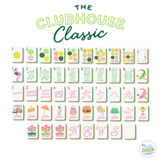 Mahjong Tile Set | 
Clubhouse Classic