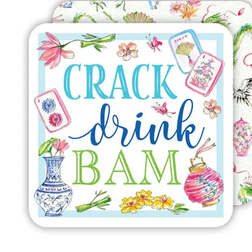 Mahjong Coaster Set | Crack Dot Bam