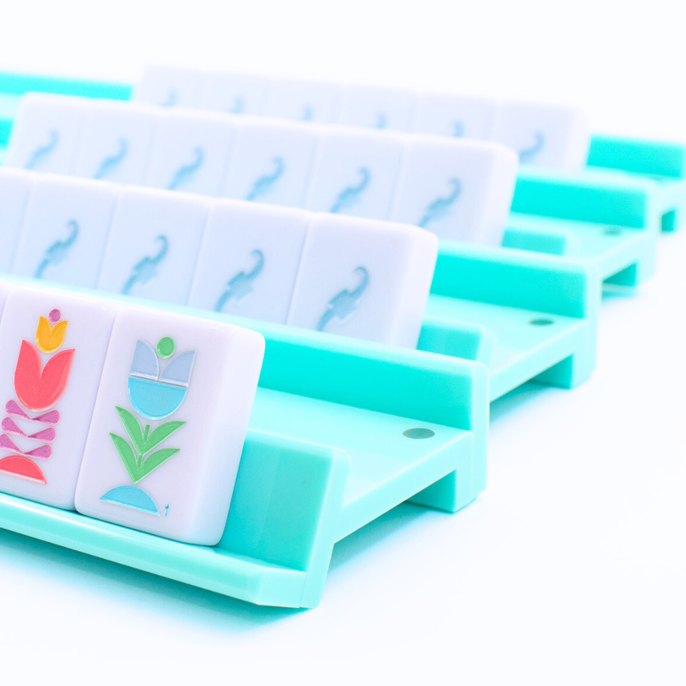Mahjong Racks | Solid White Premium Acrylic