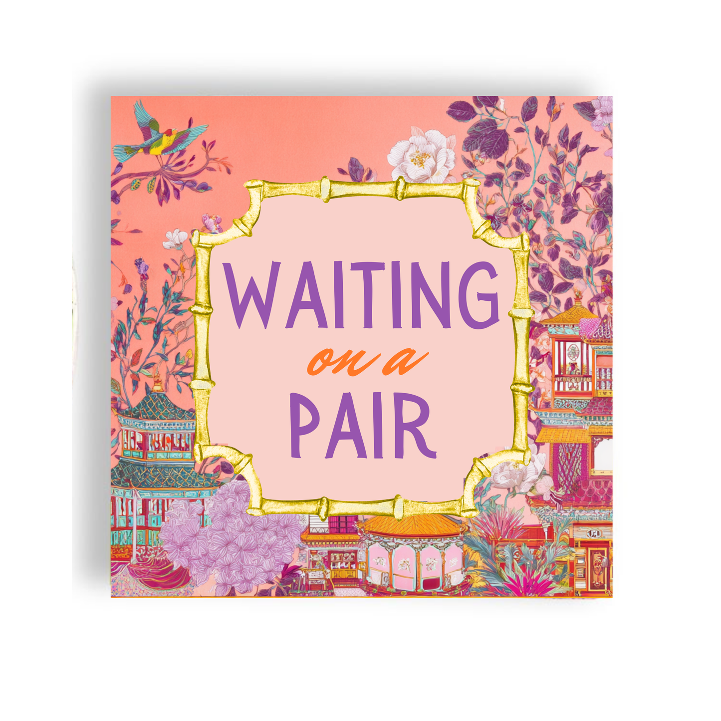 Mahjong Cocktail Napkins | Waiting on a Pair