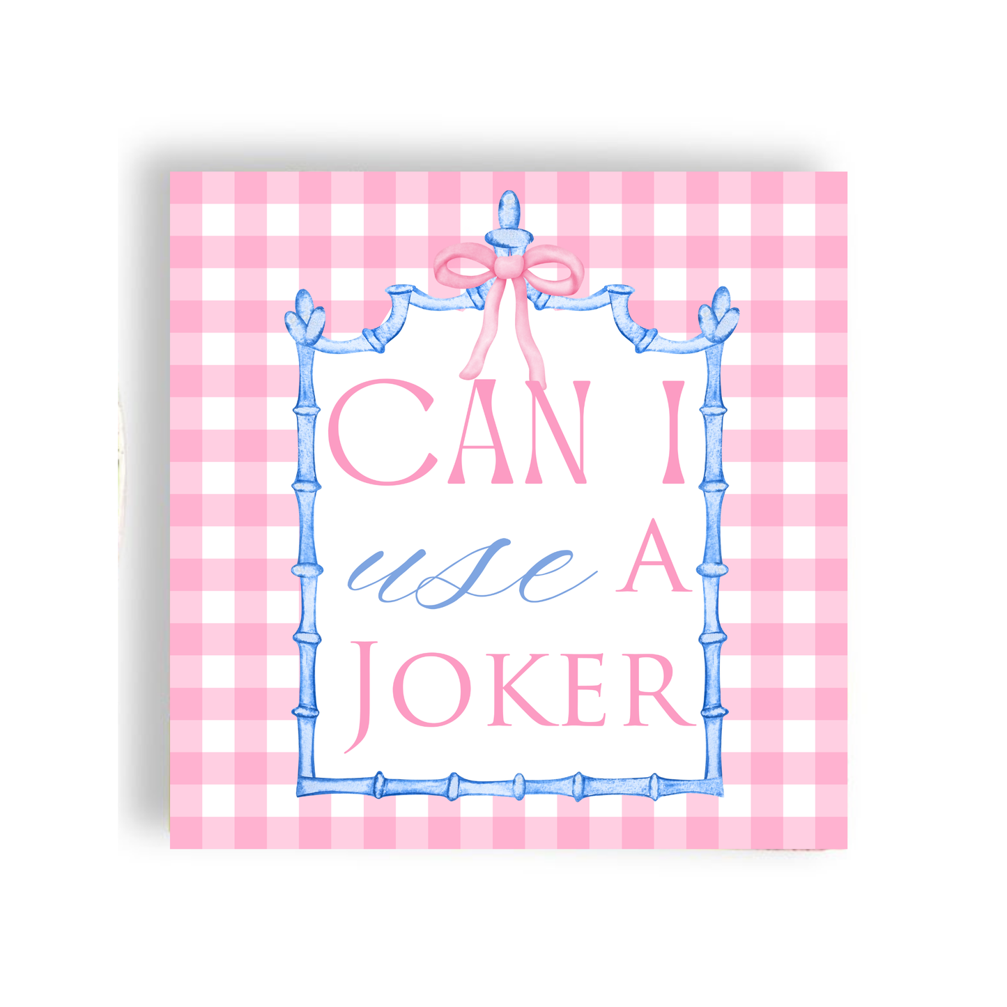 Mahjong Cocktail Napkins | Can I Use a Joker?