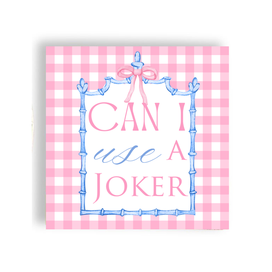 Mahjong Cocktail Napkins | Can I Use a Joker?