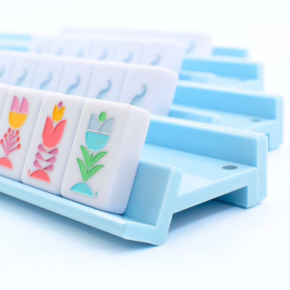 Mahjong Racks | Solid White Premium Acrylic