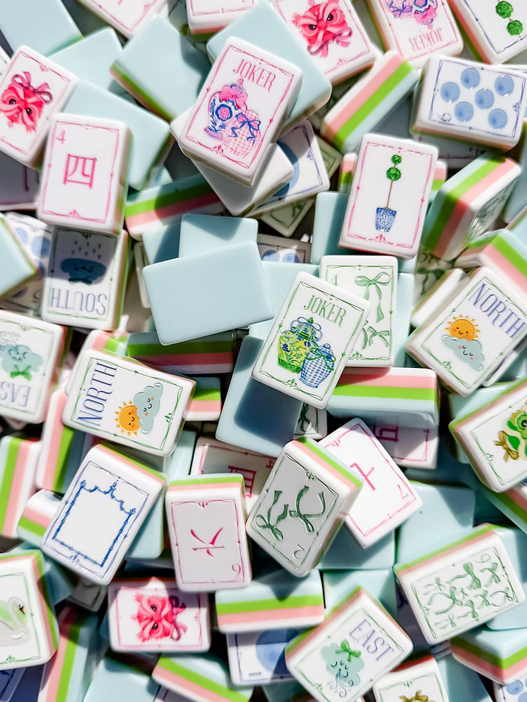 Mahjong Tiles | The Ginger Tile Set