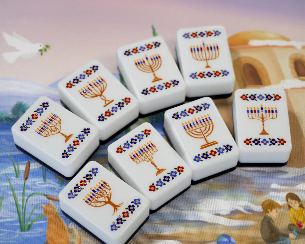 Mahjong Tile Set | Brilliant Nights Hanukkah