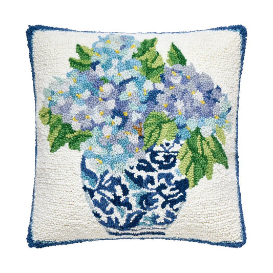 Mahjong Hook Pillow | Rhapsody in Blue