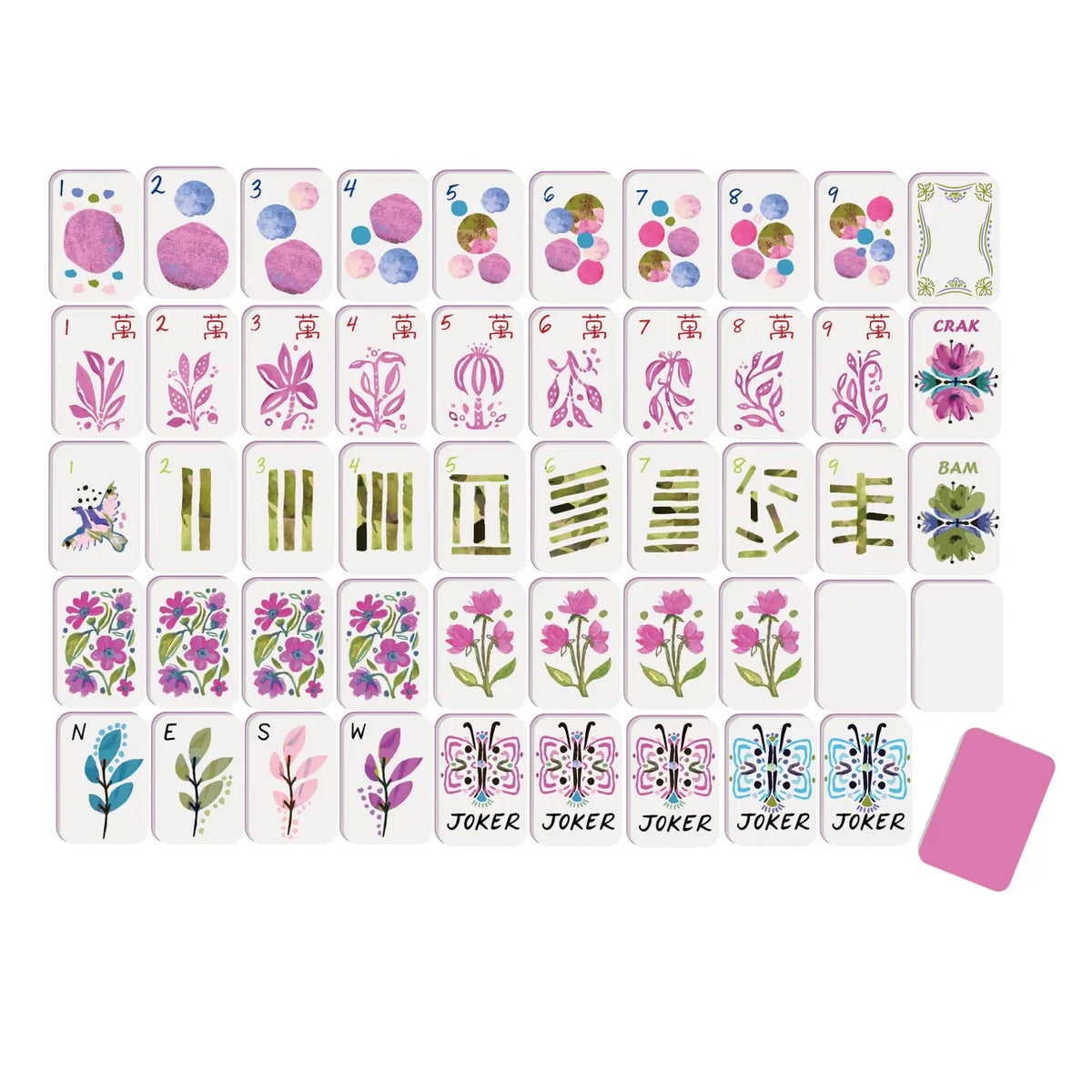 Amina Mahjong Tile Set | Jeanetta Gonzales x KEVA