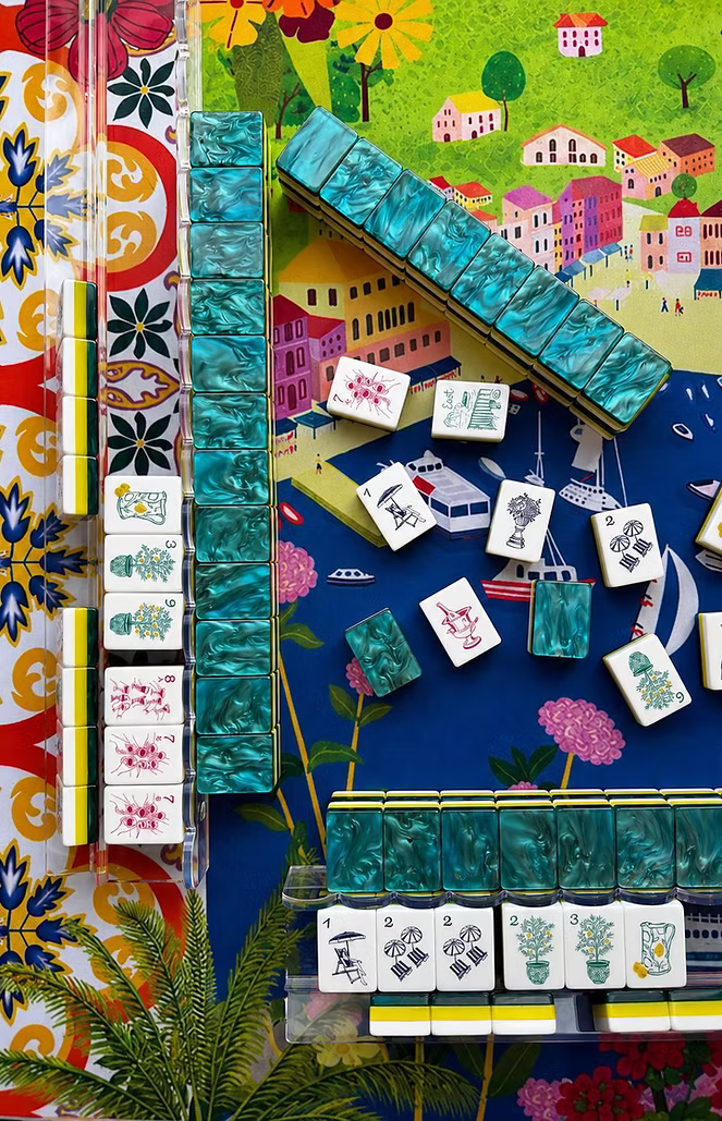 Mahjong Tile Set | The La Dolce Vita Edition