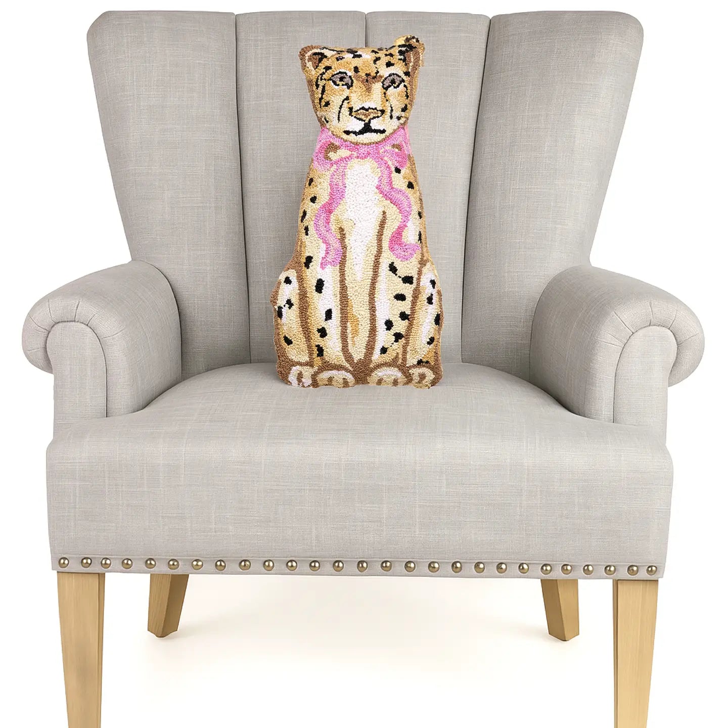 Mahjong Hook Pillow | Shaped Leopard