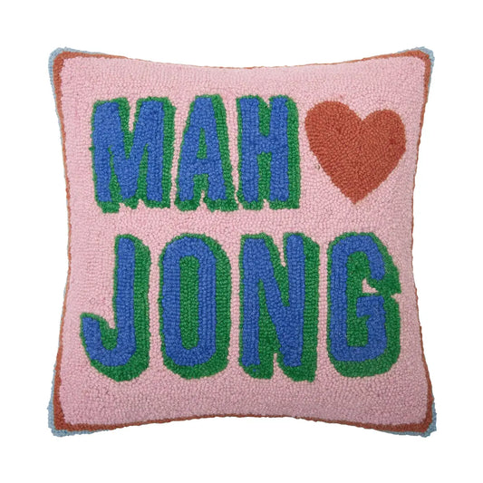 Mahjong Hook Pillow | Heart Mahjong