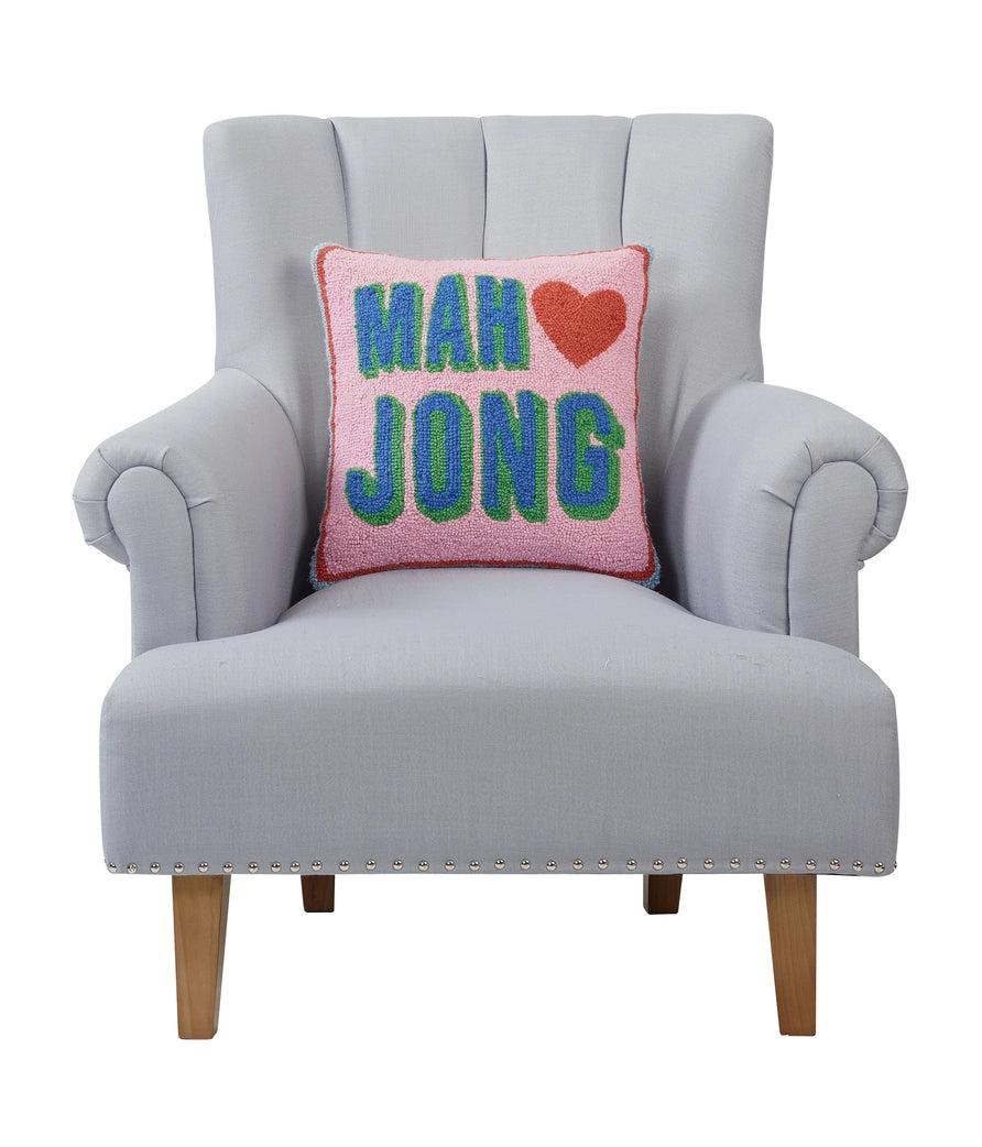 Mahjong Hook Pillow | Heart Mahjong