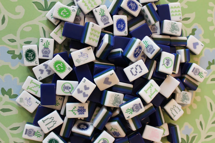 Mahjong Tile Set | 
Cheerfully Stitched