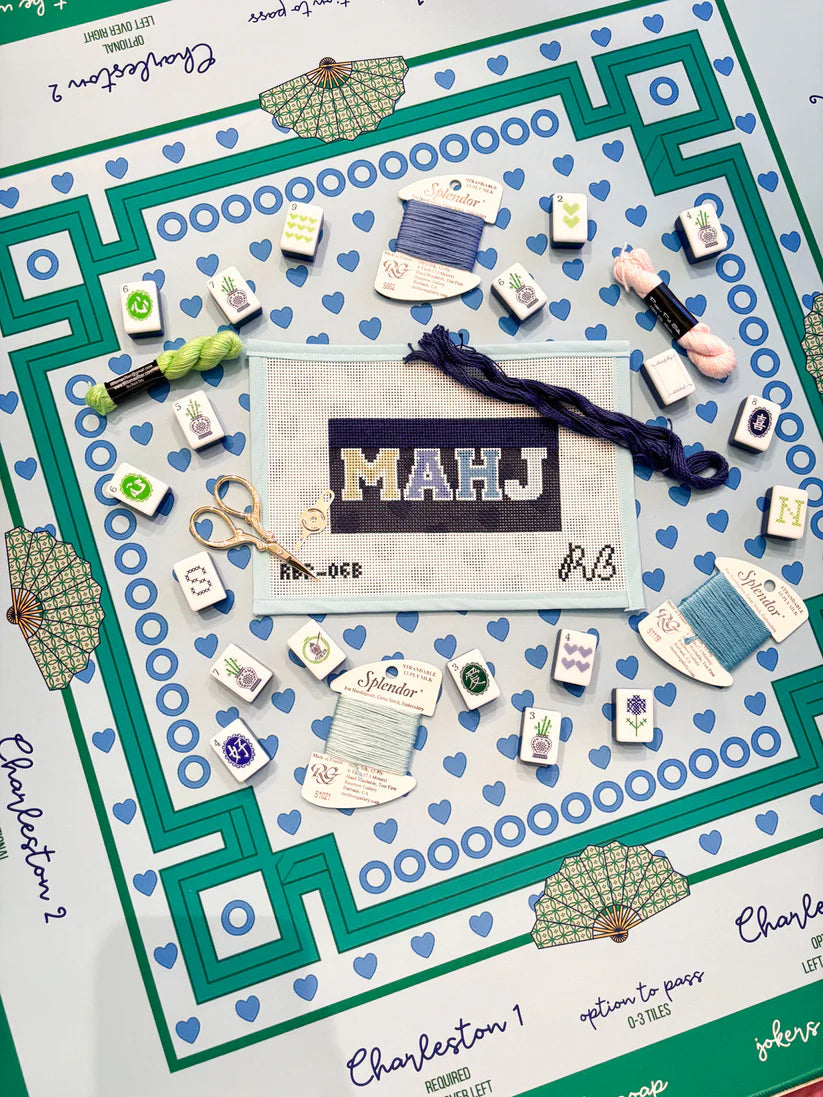 Mahjong Tile Set | 
Cheerfully Stitched