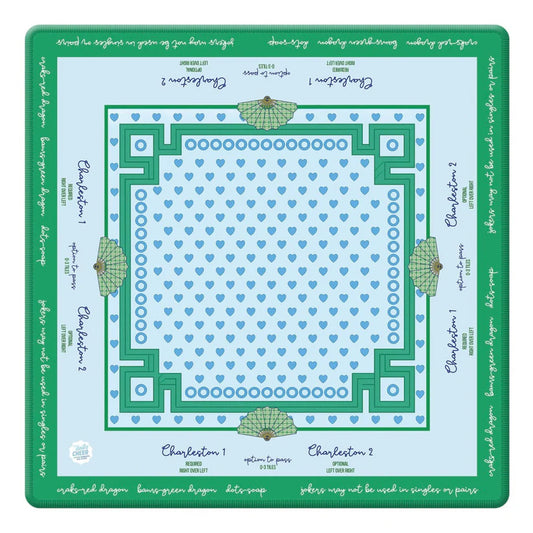 Mahjong Mat | Stitched Hearts
