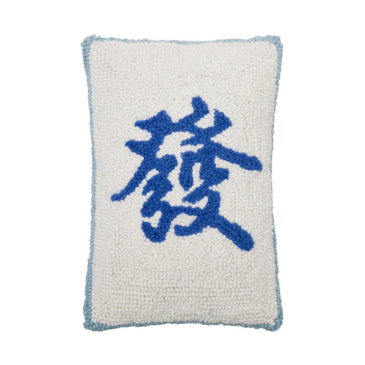 Mahjong Hook Pillow | Mahj Dragon